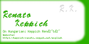 renato keppich business card